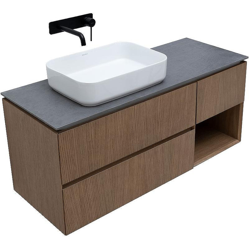 Тумба под раковину Allen Brau Infinity 120 L 1.21005.NO подвесная Дуб, купить, цена, заказать, магазин, доставка, скидка, промокод, купить, цена, заказать, магазин, доставка, скидка, промокод