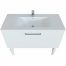 Тумба с раковиной SanVit Эмми 120 kemmy120 Белая матовая, купить, цена, заказать, магазин, доставка, скидка, промокод, купить, цена, заказать, магазин, доставка, скидка, промокод