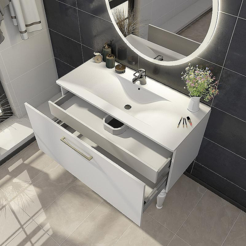 Тумба с раковиной SanVit Эмми 120 kemmy120 Белая матовая, купить, цена, заказать, магазин, доставка, скидка, промокод, купить, цена, заказать, магазин, доставка, скидка, промокод