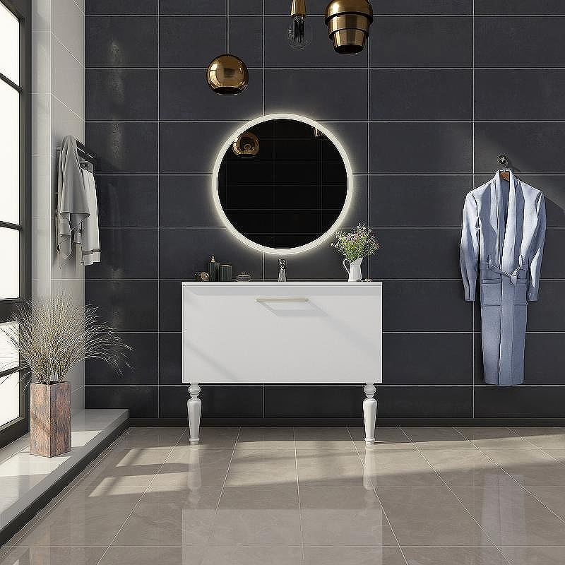 Тумба с раковиной SanVit Эмми 120 kemmy120 Белая матовая, купить, цена, заказать, магазин, доставка, скидка, промокод, купить, цена, заказать, магазин, доставка, скидка, промокод