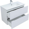 Тумба под раковину Aquanet Джейн 90 313287 подвесная Белая матовая, купить, цена, заказать, магазин, доставка, скидка, промокод, купить, цена, заказать, магазин, доставка, скидка, промокод