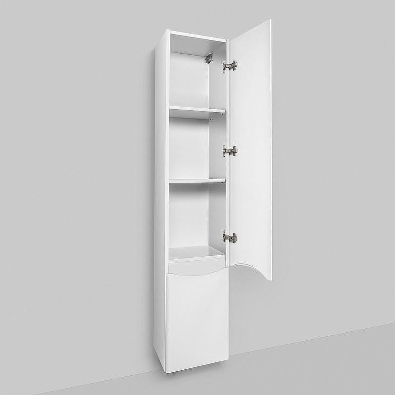 Шкаф пенал AM.PM Like 35 R M80CHR0356WG подвесной Белый, купить, цена, заказать, магазин, доставка, скидка, промокод, купить, цена, заказать, магазин, доставка, скидка, промокод