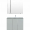 Комплект мебели для ванной Aquanet Алвита New 100 274198 подвесной Серый матовый, купить, цена, заказать, магазин, доставка, скидка, промокод, купить, цена, заказать, магазин, доставка, скидка, промокод