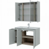 Комплект мебели для ванной Aquanet Алвита New 100 274198 подвесной Серый матовый, купить, цена, заказать, магазин, доставка, скидка, промокод, купить, цена, заказать, магазин, доставка, скидка, промокод