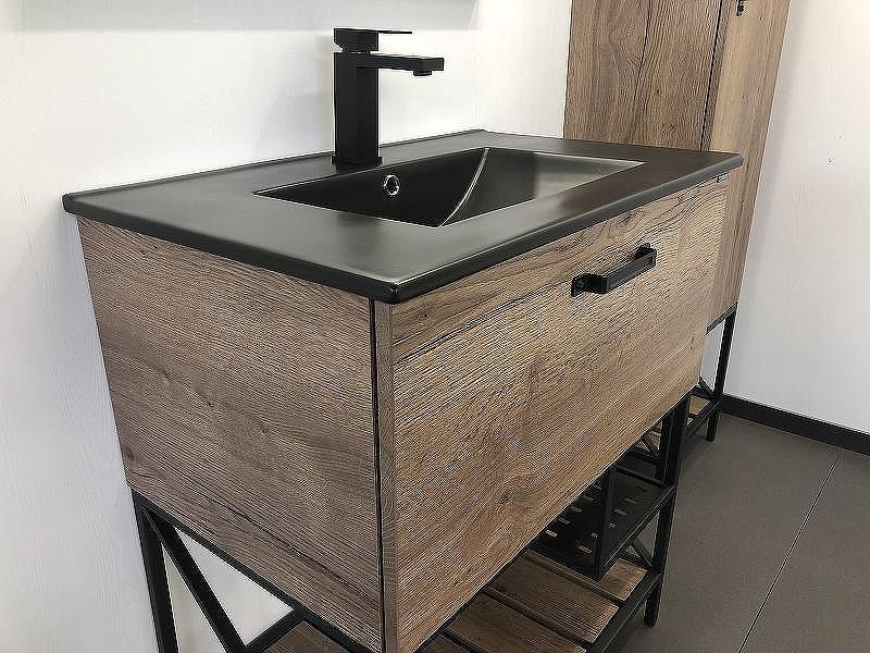 Тумба с раковиной Comforty Бредфорд 75 00004149064 Дуб темный, купить, цена, заказать, магазин, доставка, скидка, промокод, купить, цена, заказать, магазин, доставка, скидка, промокод