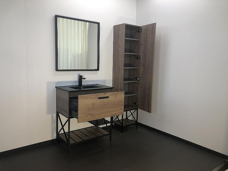 Тумба с раковиной Comforty Бредфорд 75 00004149064 Дуб темный, купить, цена, заказать, магазин, доставка, скидка, промокод, купить, цена, заказать, магазин, доставка, скидка, промокод