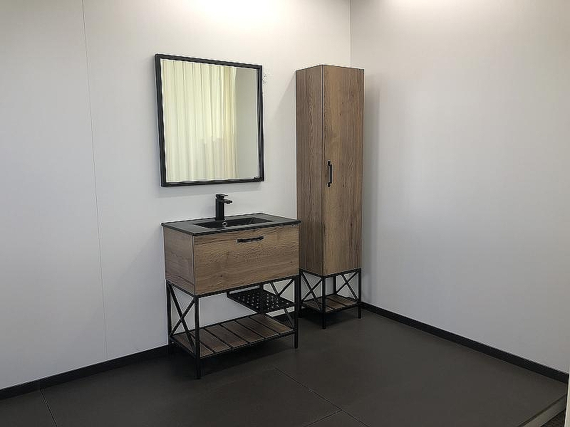 Тумба с раковиной Comforty Бредфорд 75 00004149064 Дуб темный, купить, цена, заказать, магазин, доставка, скидка, промокод, купить, цена, заказать, магазин, доставка, скидка, промокод