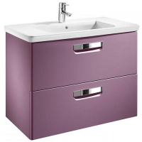 Тумба под раковину Roca The Gap 80 ZRU9302740 подвесная Фиолетовая, купить, цена, заказать, магазин, доставка, скидка, промокод, купить, цена, заказать, магазин, доставка, скидка, промокод