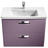 Тумба под раковину Roca The Gap 80 ZRU9302740 подвесная Фиолетовая, купить, цена, заказать, магазин, доставка, скидка, промокод, купить, цена, заказать, магазин, доставка, скидка, промокод