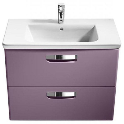 Тумба под раковину Roca The Gap 80 ZRU9302740 подвесная Фиолетовая