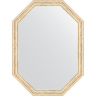 Зеркало Evoform Octagon 59x79 BY 7019 в багетной раме - Слоновая кость 51, купить, цена, заказать, магазин, доставка, скидка, промокод, купить, цена, заказать, магазин, доставка, скидка, промокод