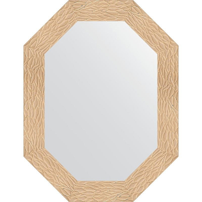 Зеркало Evoform Octagon 66x86 BY 7179 в багетной раме - Золотые дюны 90