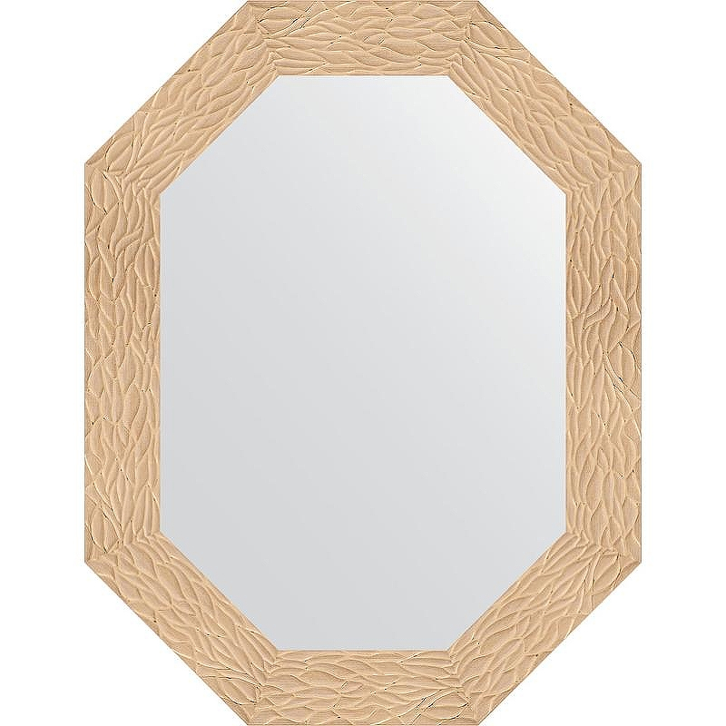 Зеркало Evoform Octagon 66x86 BY 7179 в багетной раме - Золотые дюны 90, купить, цена, заказать, магазин, доставка, скидка, промокод, купить, цена, заказать, магазин, доставка, скидка, промокод