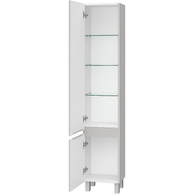 Шкаф пенал Brevita Victory 35 L VIC-05035-0302L Серый кашемир