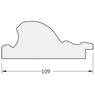 Зеркало Evoform Octagon 65x65 BY 7388 в багетной раме - Виньетка состаренная бронза 109