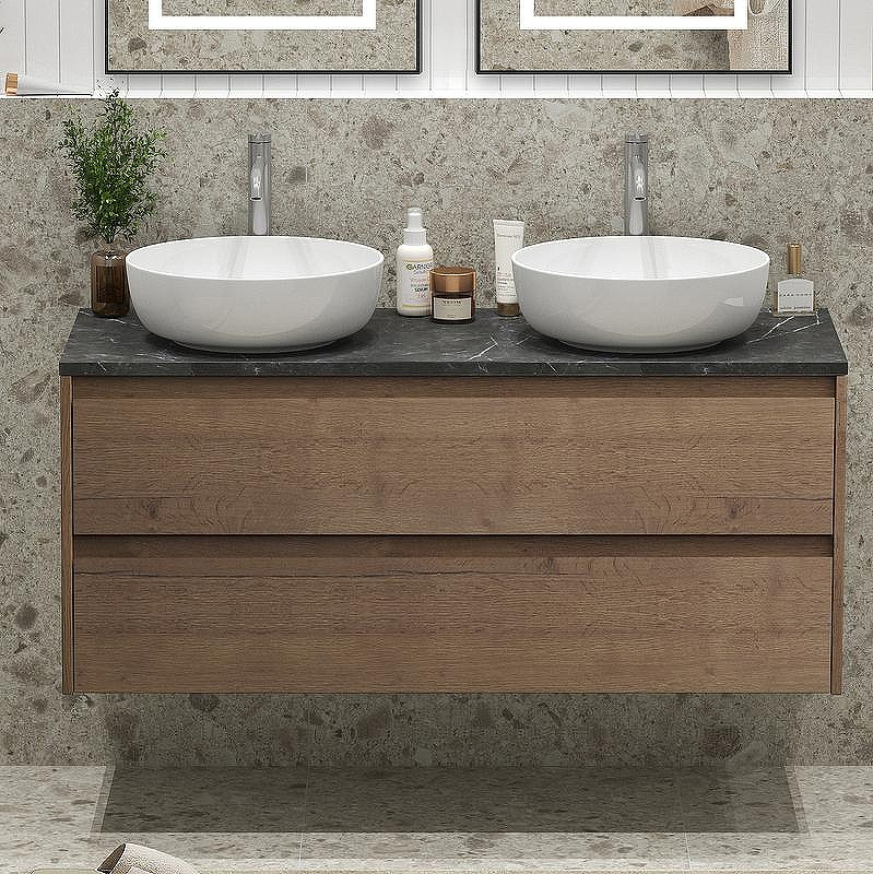 Тумба под раковину BelBagno Kraft 120 KRAFT-1200-2C-SO-2-RT подвесная Rovere Tabacco, купить, цена, заказать, магазин, доставка, скидка, промокод, купить, цена, заказать, магазин, доставка, скидка, промокод