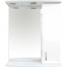 Зеркало со шкафом Misty Астра 60 R Э-Аст04060-01СвП с подсветкой Белое глянцевое, купить, цена, заказать, магазин, доставка, скидка, промокод, купить, цена, заказать, магазин, доставка, скидка, промокод