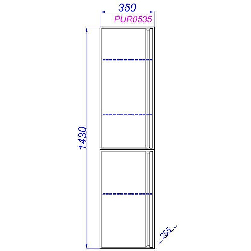Шкаф пенал Aqwella Pure 35 PUR0535SH подвесной Шалфей зеленый, купить, цена, заказать, магазин, доставка, скидка, промокод, купить, цена, заказать, магазин, доставка, скидка, промокод