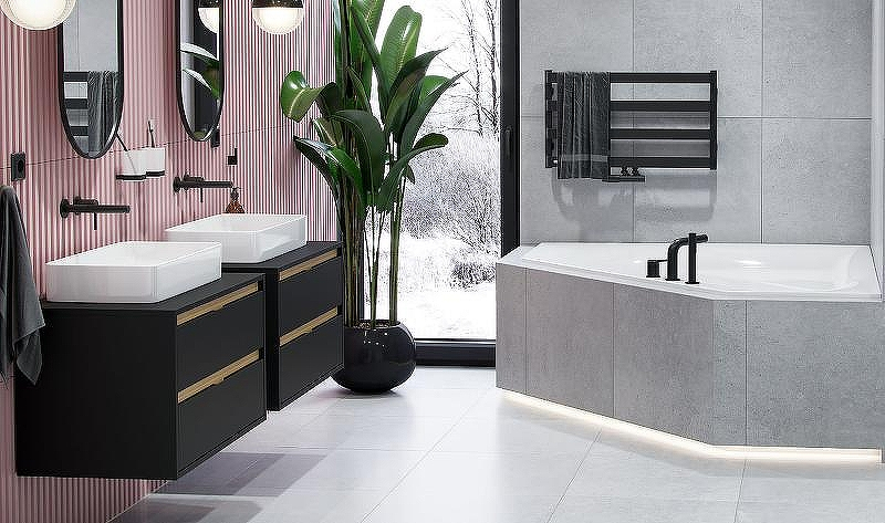 Тумба под раковину Excellent Tuto 80 MLEX.0104.800.BKBL подвесная Черный матовый Дуб, купить, цена, заказать, магазин, доставка, скидка, промокод, купить, цена, заказать, магазин, доставка, скидка, промокод