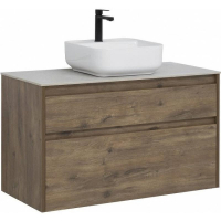 Тумба под раковину Aquanet Nova Lite 100 249521 подвесная Дуб рустикальный, купить, цена, заказать, магазин, доставка, скидка, промокод, купить, цена, заказать, магазин, доставка, скидка, промокод