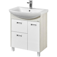 Тумба под раковину Aquaton Бекка PRO 70 1A208701BAC20 Белый Дуб сомерсет, купить, цена, заказать, магазин, доставка, скидка, промокод, купить, цена, заказать, магазин, доставка, скидка, промокод