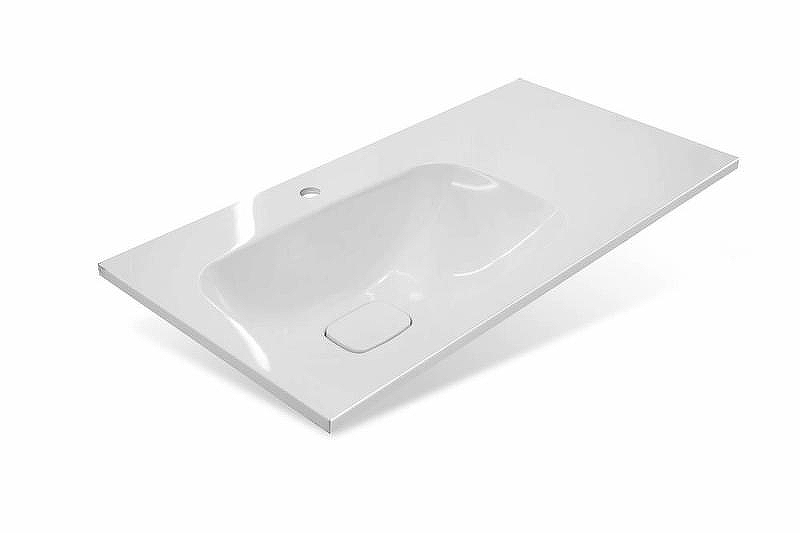 Тумба с раковиной Эстет Barcelona 90 L ФР-00003597 Белая, купить, цена, заказать, магазин, доставка, скидка, промокод, купить, цена, заказать, магазин, доставка, скидка, промокод