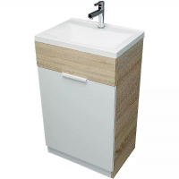 Тумба с раковиной 1MarKa Revo 50H Ц0000005037 Дуб Сонома, купить, цена, заказать, магазин, доставка, скидка, промокод, купить, цена, заказать, магазин, доставка, скидка, промокод