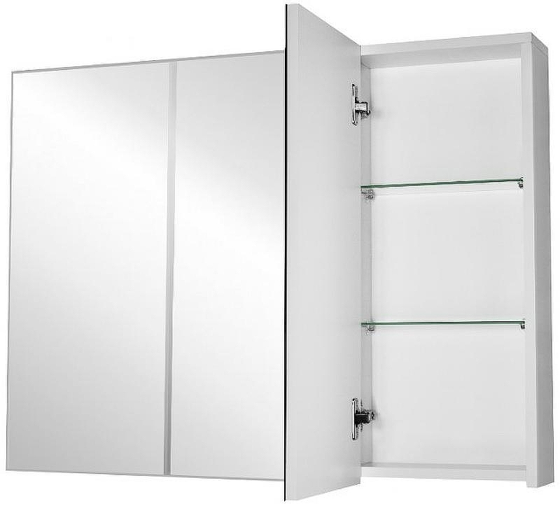 Зеркальный шкаф Style Line Альтаир 90 ЛС-000010059 Белый, купить, цена, заказать, магазин, доставка, скидка, промокод, купить, цена, заказать, магазин, доставка, скидка, промокод