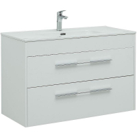 Тумба под раковину Aquanet Августа 100 277509 подвесная Белый глянец, купить, цена, заказать, магазин, доставка, скидка, промокод, купить, цена, заказать, магазин, доставка, скидка, промокод