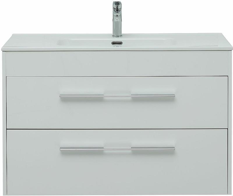 Тумба под раковину Aquanet Августа 100 277509 подвесная Белый глянец, купить, цена, заказать, магазин, доставка, скидка, промокод, купить, цена, заказать, магазин, доставка, скидка, промокод