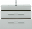 Тумба под раковину Aquanet Августа 100 277509 подвесная Белый глянец, купить, цена, заказать, магазин, доставка, скидка, промокод, купить, цена, заказать, магазин, доставка, скидка, промокод