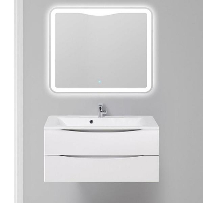 Π’ΡΠΌΠ±Π° ΠΏΠΎΠ΄ ΡΠ°ΠΊΠΎΠ²ΠΈΠ½Ρ BelBagno Marino 100 MARINO-1000-2C-SO-BO-P ΠΏΠΎΠ΄Π²Π΅ΡΠ½Π°Ρ Bianco Opaco