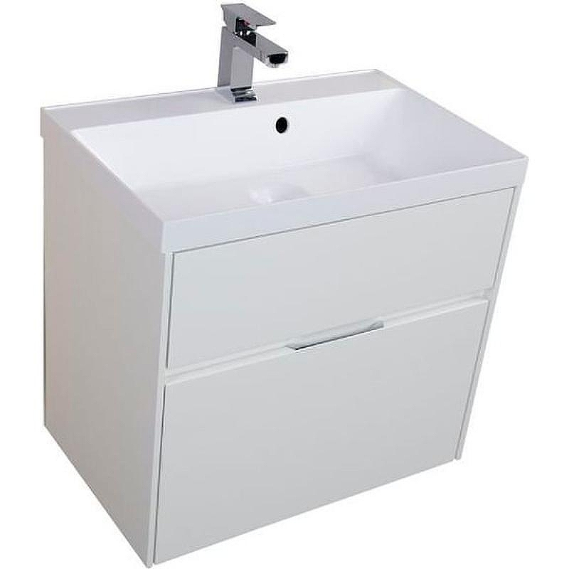 Тумба с раковиной Aquanet Латина 70 212835 подвесная Белая, купить, цена, заказать, магазин, доставка, скидка, промокод, купить, цена, заказать, магазин, доставка, скидка, промокод