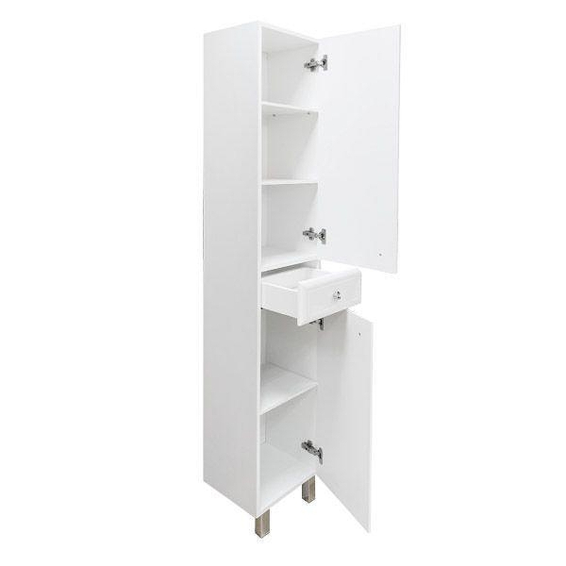 Шкаф пенал Comforty Сочи 35 00004136987 Белый глянец, купить, цена, заказать, магазин, доставка, скидка, промокод, купить, цена, заказать, магазин, доставка, скидка, промокод