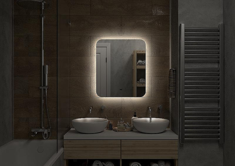 Зеркало Континент Burzhe 600х700 ЗЛП531 с подсветкой с бесконтактным выключателем, купить, цена, заказать, магазин, доставка, скидка, промокод, купить, цена, заказать, магазин, доставка, скидка, промокод