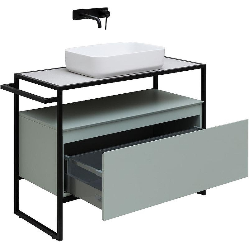 Тумба под раковину Allen Brau Priority 100 1.31003.PWM Папирус матовый, купить, цена, заказать, магазин, доставка, скидка, промокод, купить, цена, заказать, магазин, доставка, скидка, промокод