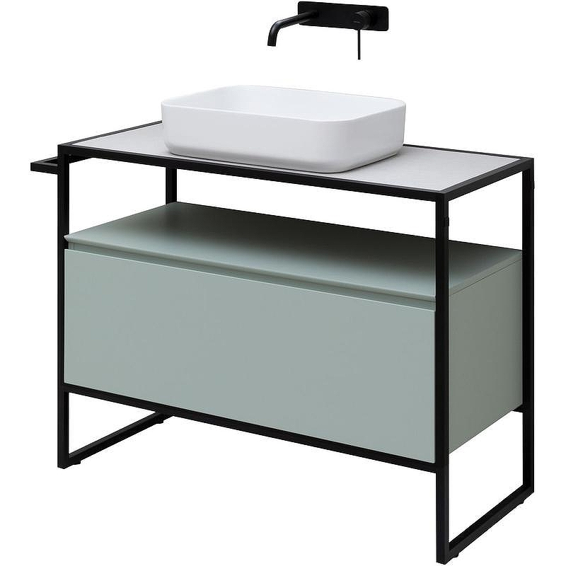 Тумба под раковину Allen Brau Priority 100 1.31003.PWM Папирус матовый, купить, цена, заказать, магазин, доставка, скидка, промокод, купить, цена, заказать, магазин, доставка, скидка, промокод