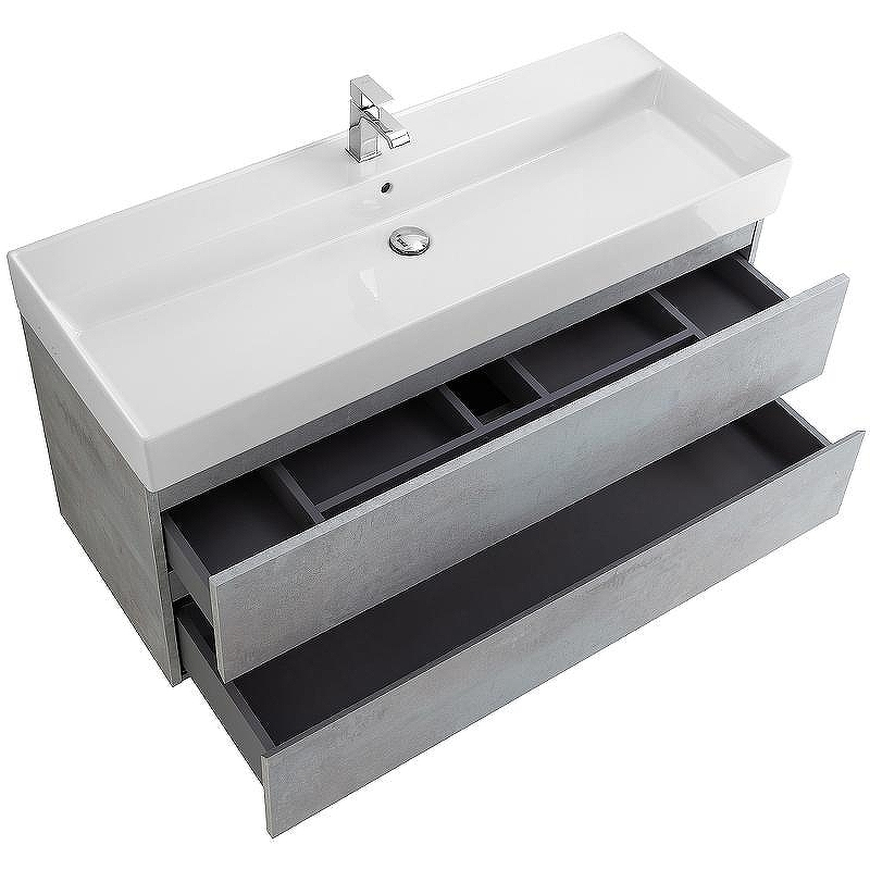 Тумба под раковину Cezares Molveno 46 120 MOLVENO 46-120-2C-SO-BET подвесная Beton, купить, цена, заказать, магазин, доставка, скидка, промокод, купить, цена, заказать, магазин, доставка, скидка, промокод