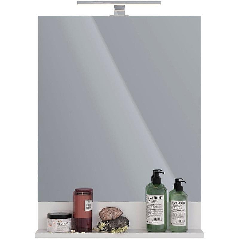 Зеркало Lemark Romance 60 LM07R60Z Белый глянец с кнопочным выключателем, купить, цена, заказать, магазин, доставка, скидка, промокод, купить, цена, заказать, магазин, доставка, скидка, промокод