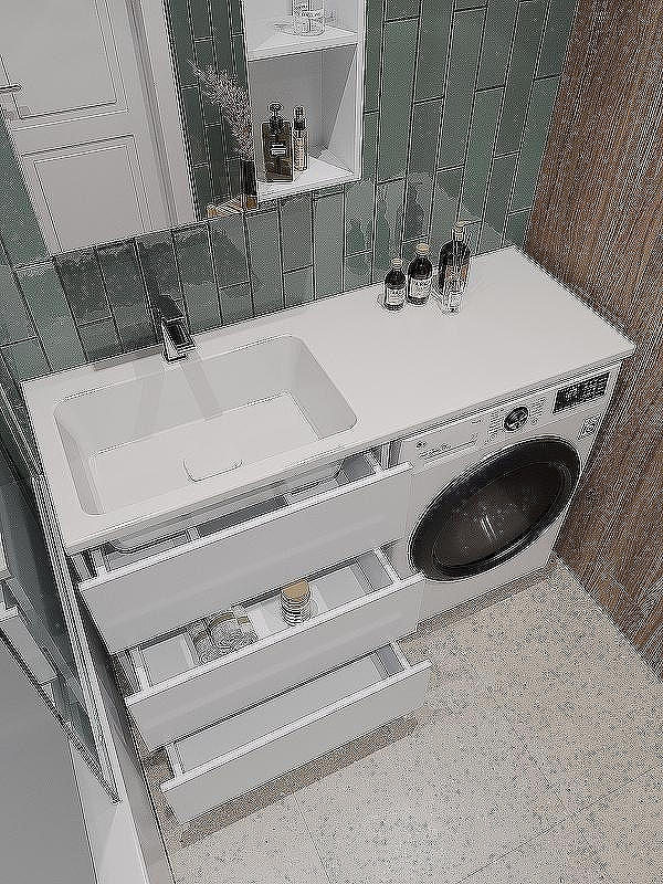 Тумба под раковину Orange Sistema 130 ST-70TUW Белая, купить, цена, заказать, магазин, доставка, скидка, промокод, купить, цена, заказать, магазин, доставка, скидка, промокод