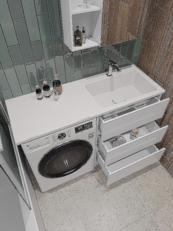 Тумба под раковину Orange Sistema 130 ST-70TUW Белая, купить, цена, заказать, магазин, доставка, скидка, промокод, купить, цена, заказать, магазин, доставка, скидка, промокод