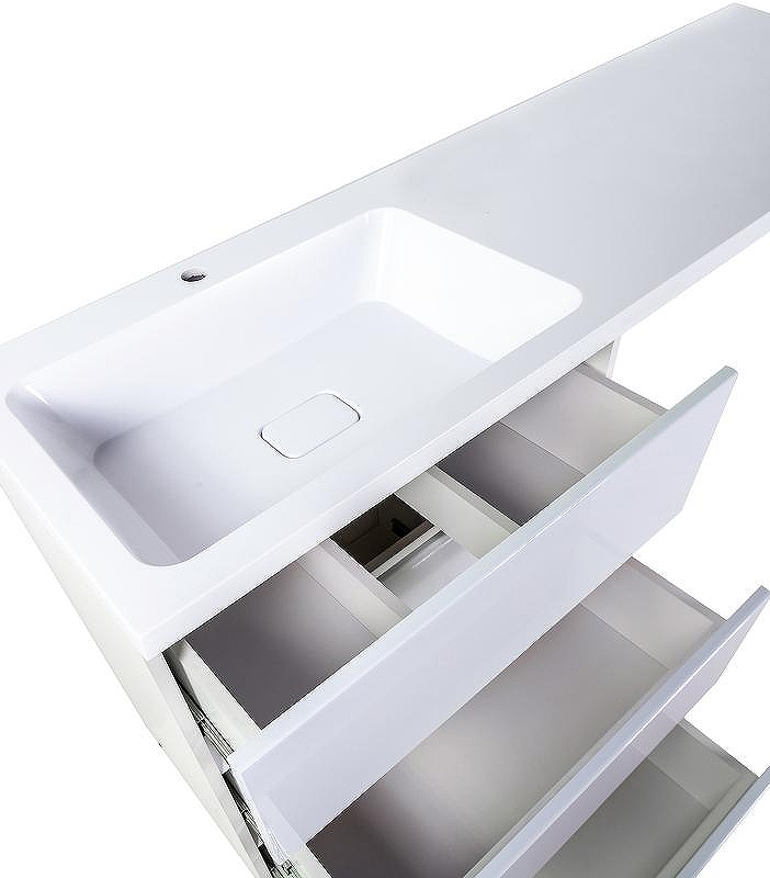 Тумба под раковину Orange Sistema 130 ST-70TUW Белая, купить, цена, заказать, магазин, доставка, скидка, промокод, купить, цена, заказать, магазин, доставка, скидка, промокод