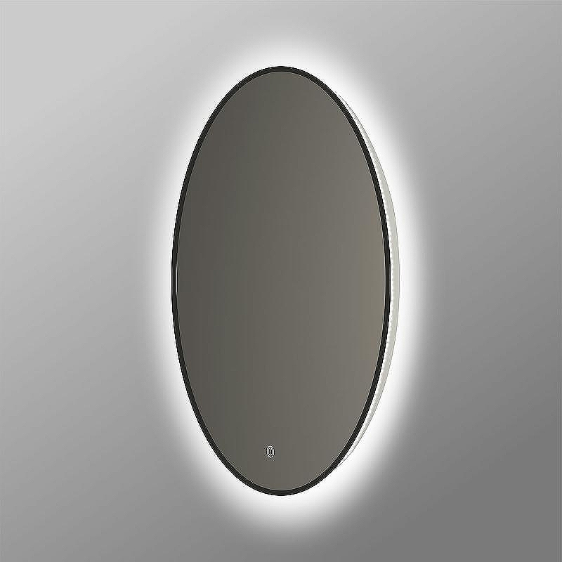Зеркало Vincea 70 VLM-3DE700B с подсветкой Черное с сенсорным выключателем и диммером, купить, цена, заказать, магазин, доставка, скидка, промокод, купить, цена, заказать, магазин, доставка, скидка, промокод
