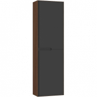 Шкаф пенал Orka Craft 40 3000319 подвесной Орех Антрацит, купить, цена, заказать, магазин, доставка, скидка, промокод, купить, цена, заказать, магазин, доставка, скидка, промокод