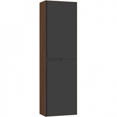 Шкаф пенал Orka Craft 40 3000319 подвесной Орех Антрацит