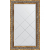 Зеркало Evoform Exclusive-G 134х79 BY 4249 с гравировкой в багетной раме - Вензель бронзовый 101, купить, цена, заказать, магазин, доставка, скидка, промокод, купить, цена, заказать, магазин, доставка, скидка, промокод