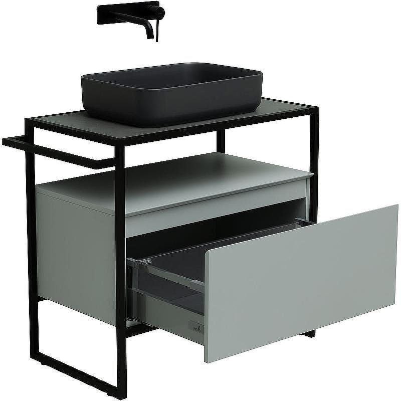 Тумба под раковину Allen Brau Priority 80 1.31002.PWM Папирус матовый, купить, цена, заказать, магазин, доставка, скидка, промокод, купить, цена, заказать, магазин, доставка, скидка, промокод