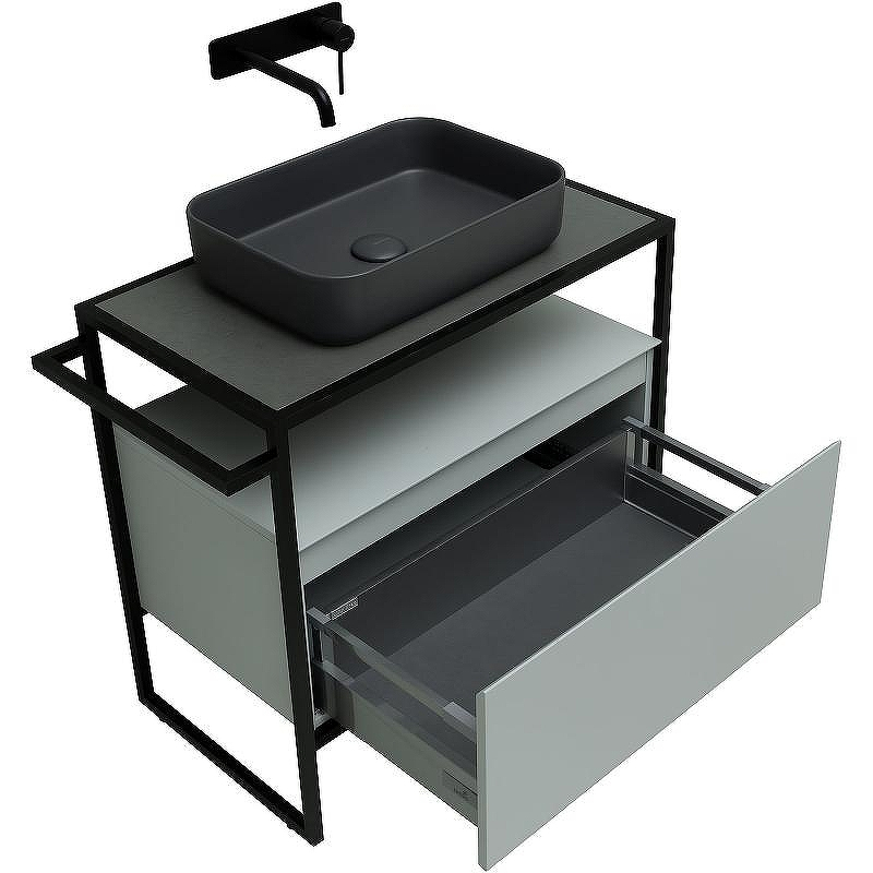 Тумба под раковину Allen Brau Priority 80 1.31002.PWM Папирус матовый, купить, цена, заказать, магазин, доставка, скидка, промокод, купить, цена, заказать, магазин, доставка, скидка, промокод