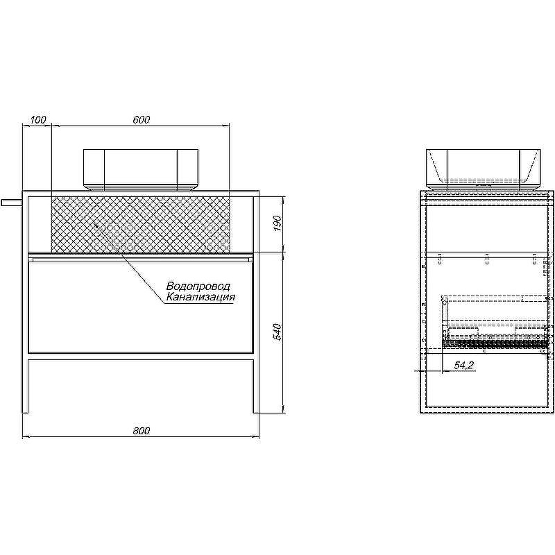 Тумба под раковину Allen Brau Priority 80 1.31002.PWM Папирус матовый, купить, цена, заказать, магазин, доставка, скидка, промокод, купить, цена, заказать, магазин, доставка, скидка, промокод