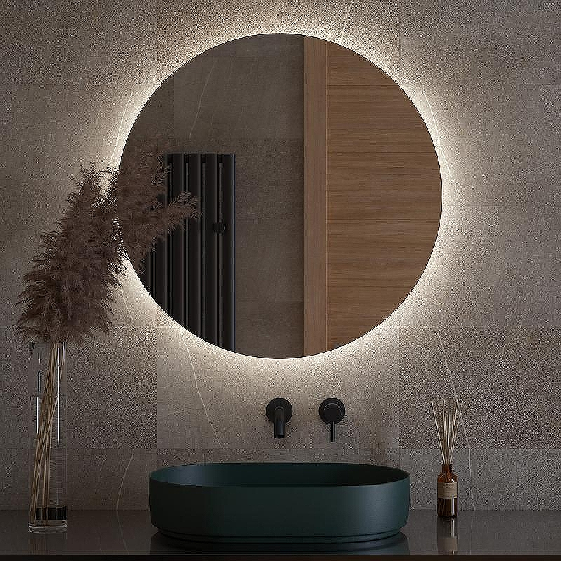 Зеркало Defesto Opti 80x80 DF 2845 с подсветкой 25W-4500К/Без выключателя/Нейтральный белый свет, купить, цена, заказать, магазин, доставка, скидка, промокод, купить, цена, заказать, магазин, доставка, скидка, промокод